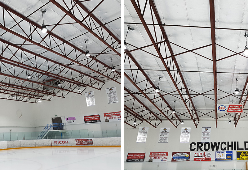 XJ-HBS200W use in Hockey Field, Canada.
